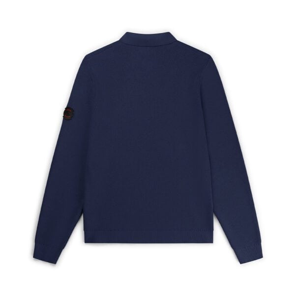 Polo Knit Navy Blue - Afbeelding 3